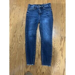 Judy Blue Jeans Womens 11/30 Blue Skinny Fit Distressed Mid Rise Stretch #14